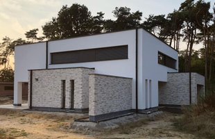 Stucproject Bezettingswerken Stucadoor Buitenbezetting